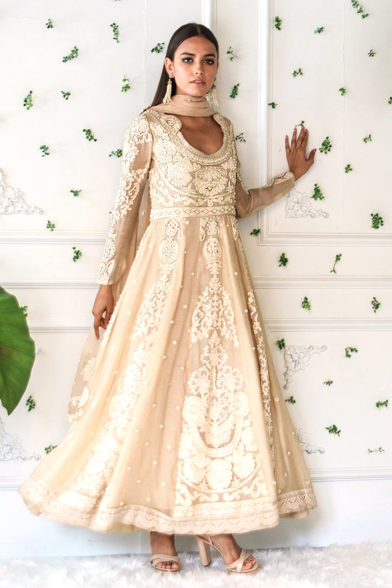 Mighty Topaz - Embellished peshwas