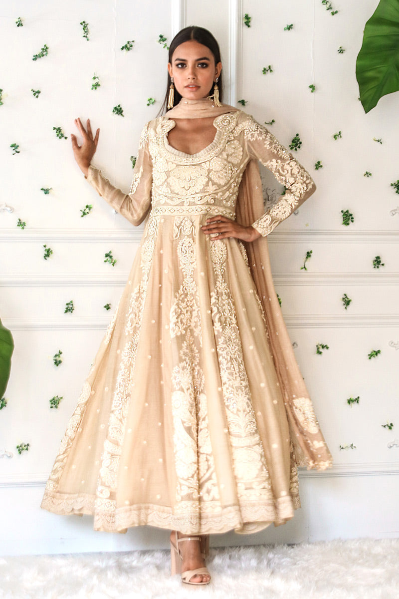 Mighty Topaz - Embellished peshwas