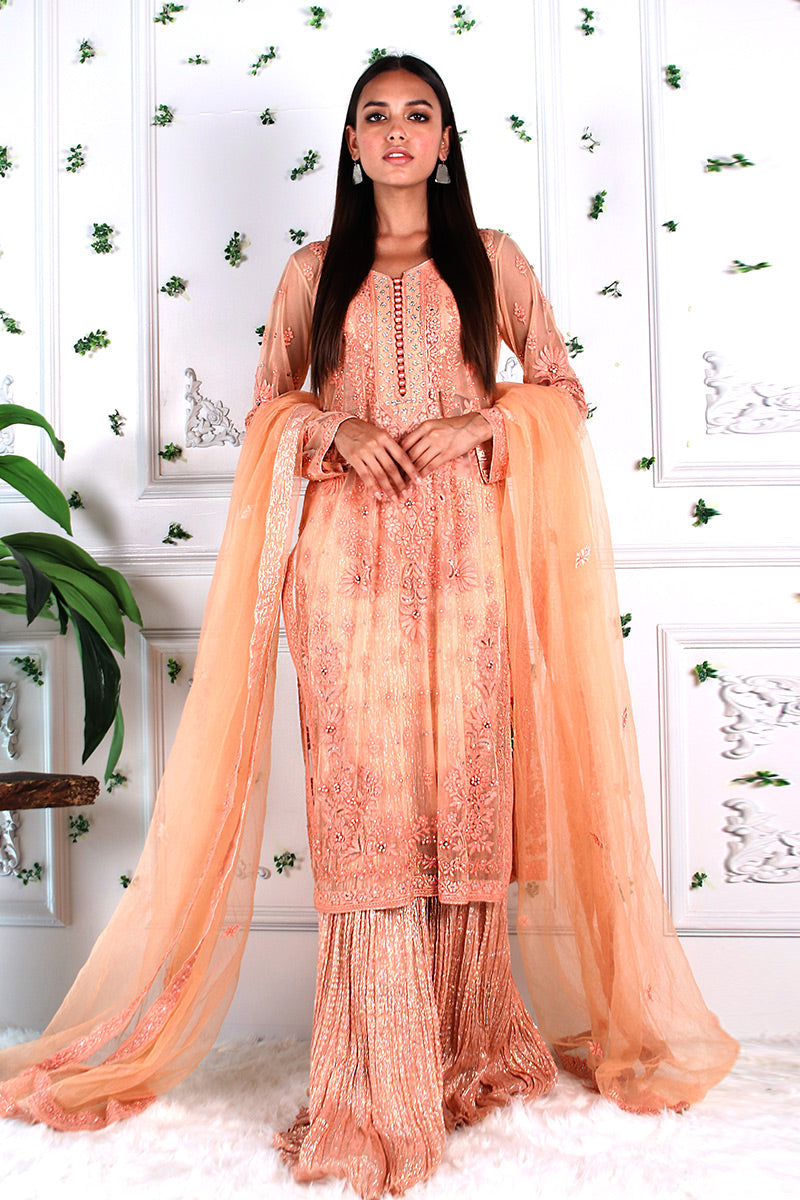 Rosa - Embellished shirt with pants