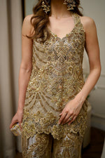 Muted Gold Cascade
