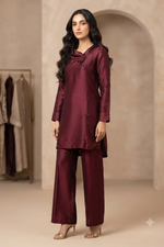 Maroon Co-ord