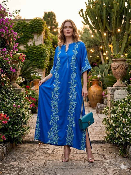 Shivani Blue Kaftan (Neel)