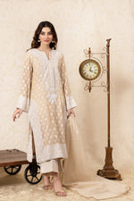 Royal Ivory - Straight shirt with culottes