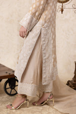 Royal Ivory - Straight shirt with culottes