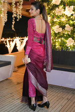 Dominique - Pants saree set