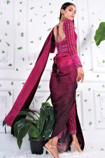 Dominique - Pants saree set
