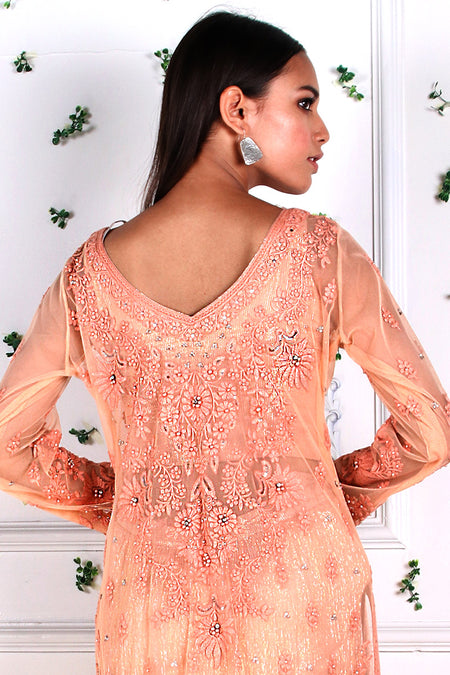 Rosa - Embellished shirt with pants