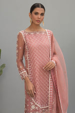 Pink Tea - Self organza shirt