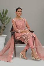 Pink Tea - Self organza shirt