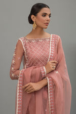 Pink Tea - Self organza shirt