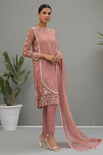 Pink Tea - Self organza shirt