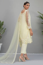 Lemon - Self organza shirt